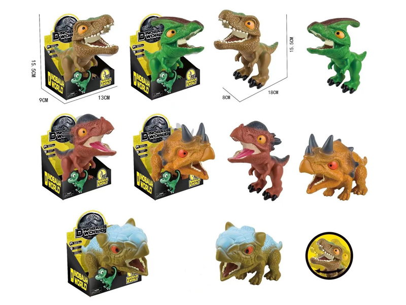 Cartoon Dinosaur Toy Set