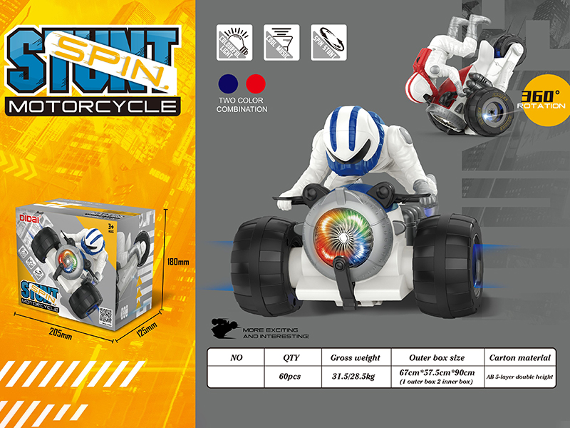 B/O Stunt Motorcycle