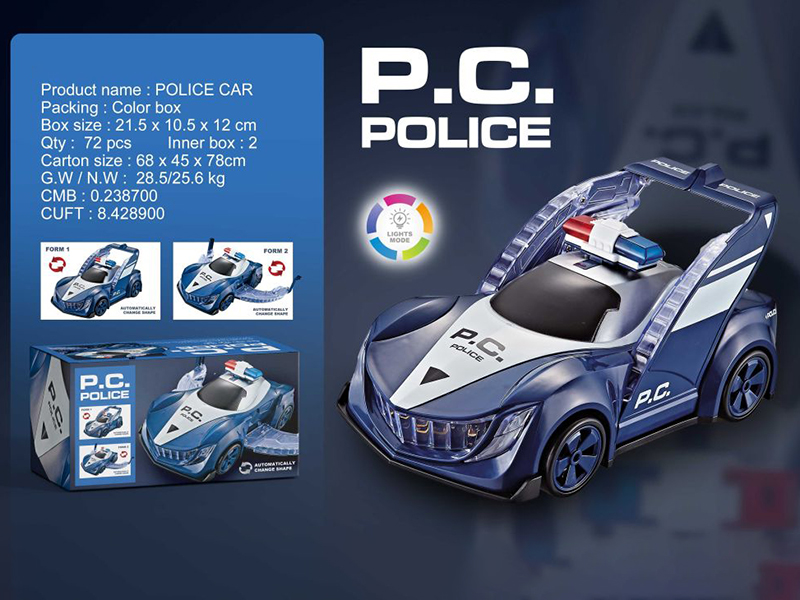 B/O Transforming Car Toy