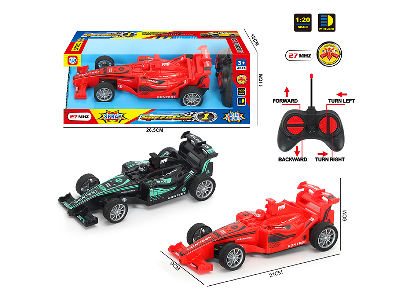 27Mhz 4-Channel Remote Control F1 Equation Car