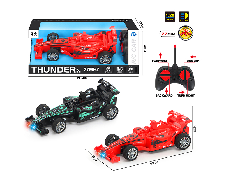 27Mhz 4-Channel Remote Control F1 Equation Car With Light