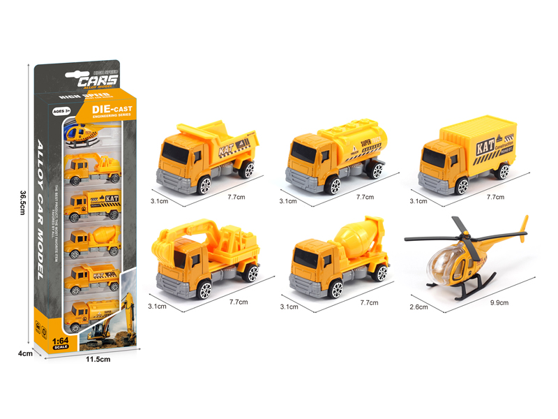 Alloy Slide Engineering Vehicle