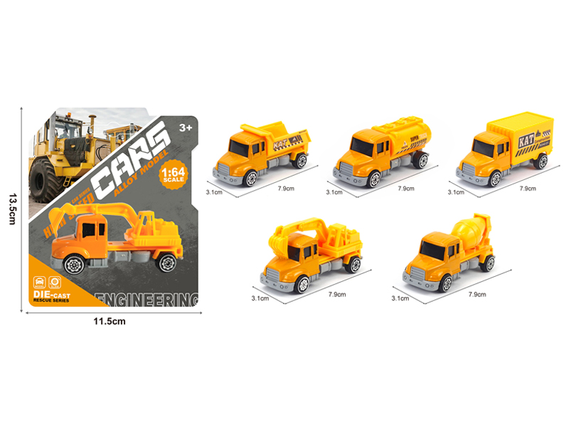 Alloy Slide Engineering Vehicle