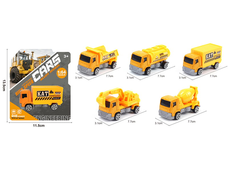 Alloy Slide Engineering Vehicle