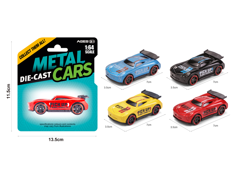 Alloy Slide Racing Car