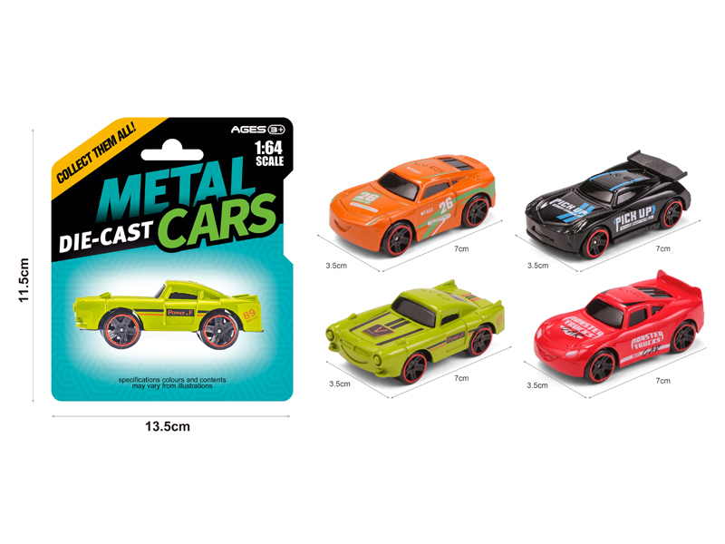 Alloy Slide Racing Car