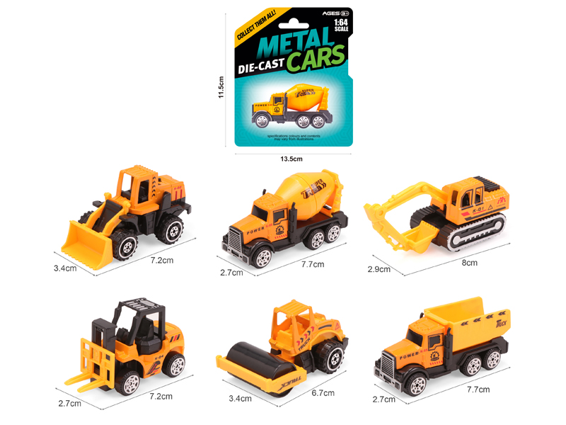 Alloy Slide Engineering Vehicle