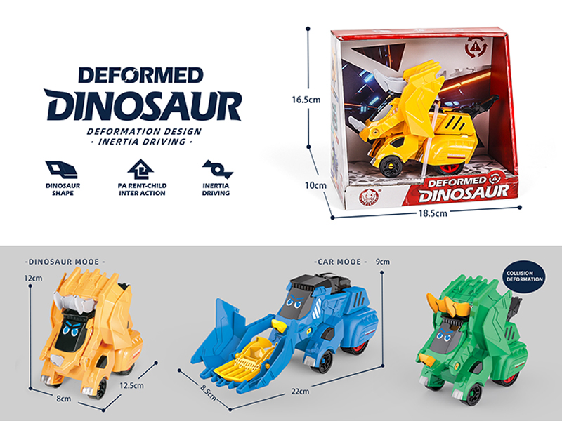 Transformable Friction Triceratops