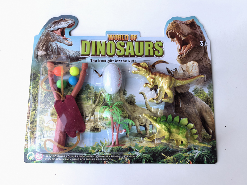 Dinosaur Slingshot Set