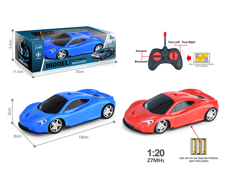 27Mhz 1:20 McLaren 4-Channel Remote Control Car(Not Included Batteries)