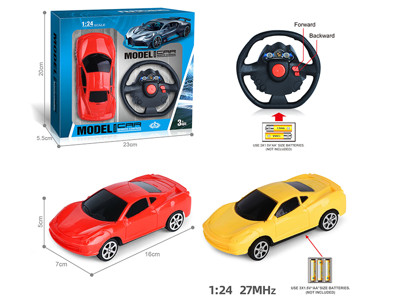 27Mhz 1:24 Aston Martin 2-Channel Remote Control Car(Not Included Batteries)