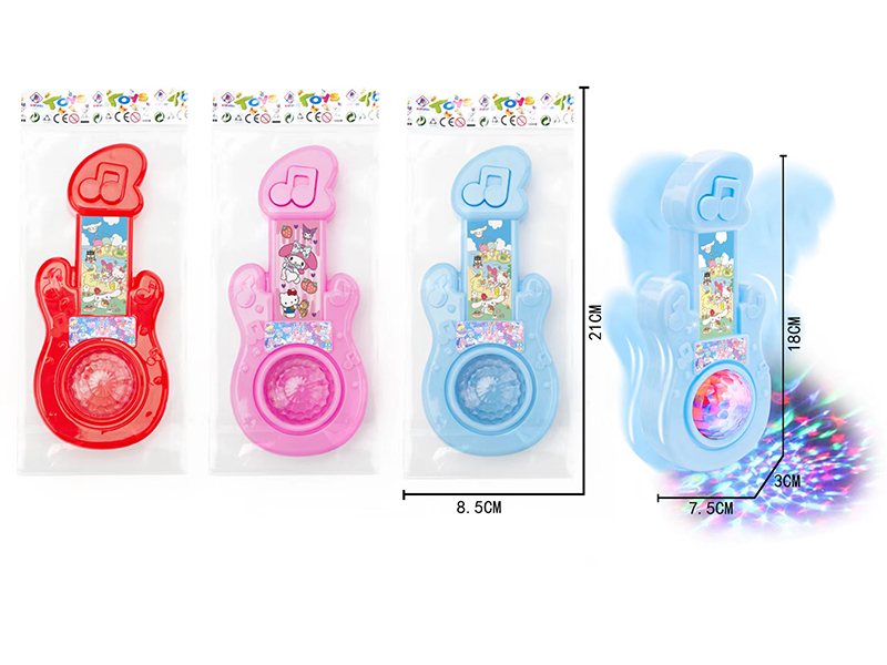 Sanrio Guitar With Flash Lights