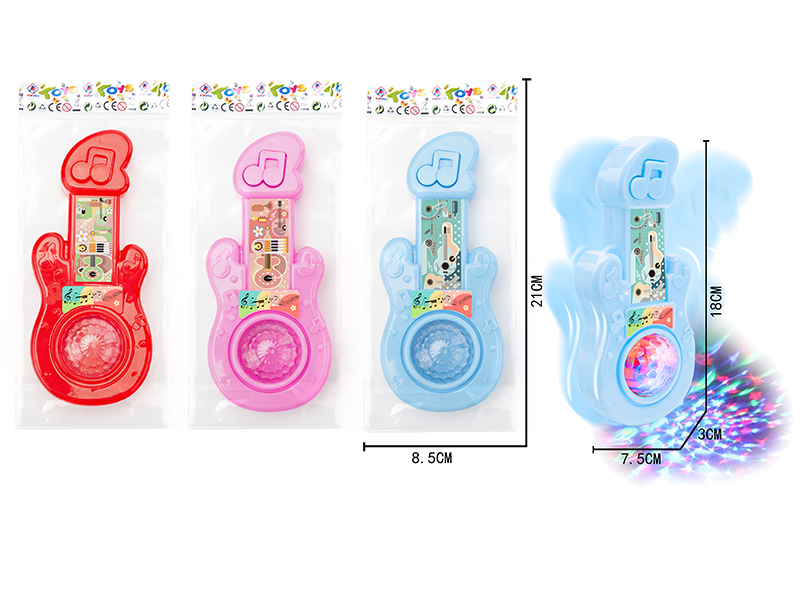 Guitar With Flash Lights