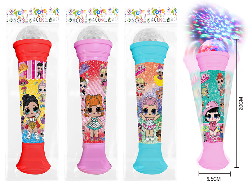 Surprise Doll Microphone With Flash Lights