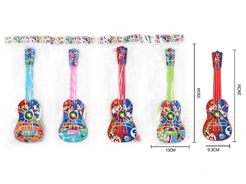 Mario Ukulele(With Vibration Flash Ball)