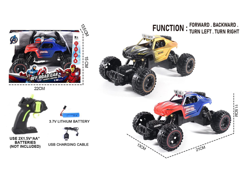 1:18 R/C Avengers Alliance Car
