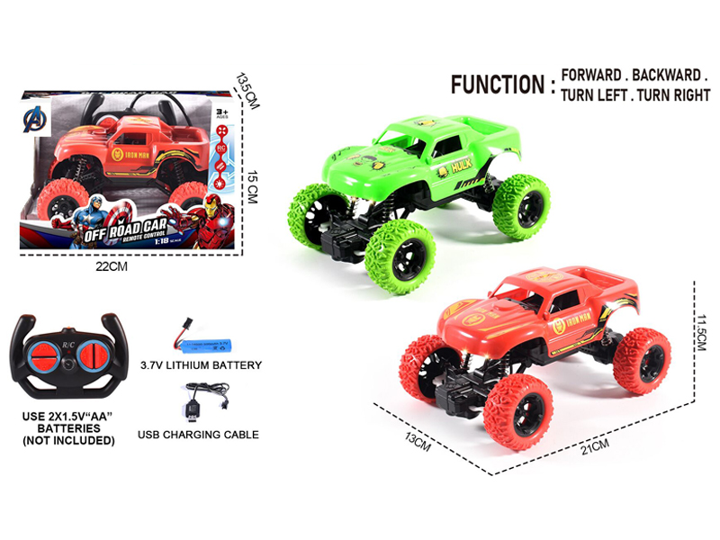 1:18 R/C Avengers Alliance Car