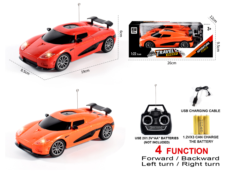 1:22 R/C Konisek Car