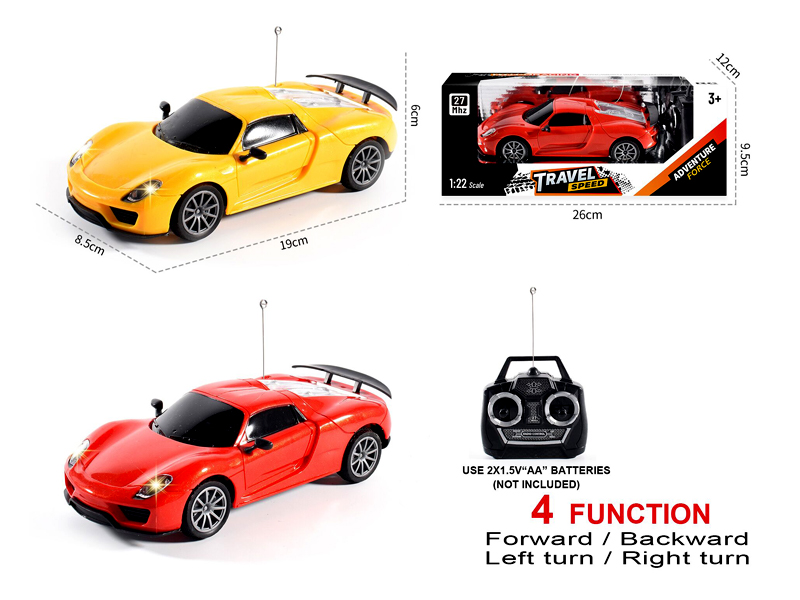 1:22 R/C Porsche Car