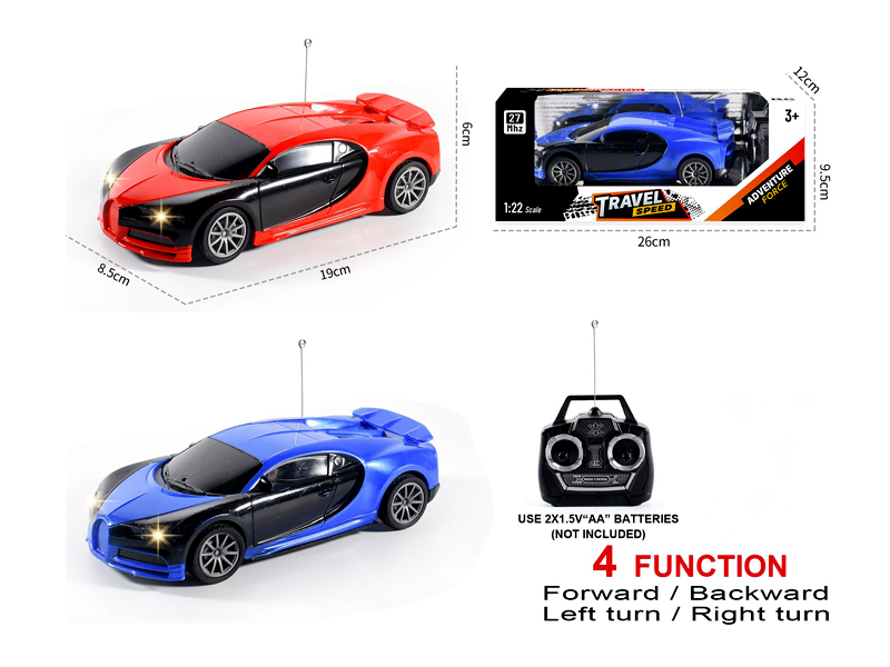 1:22R/C Bugatti Car