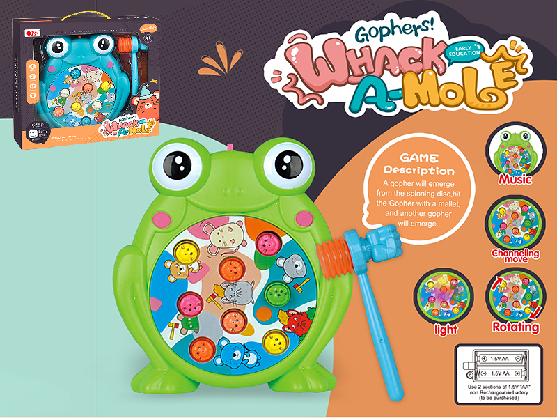 Whack A Mole(Rotating/Music)