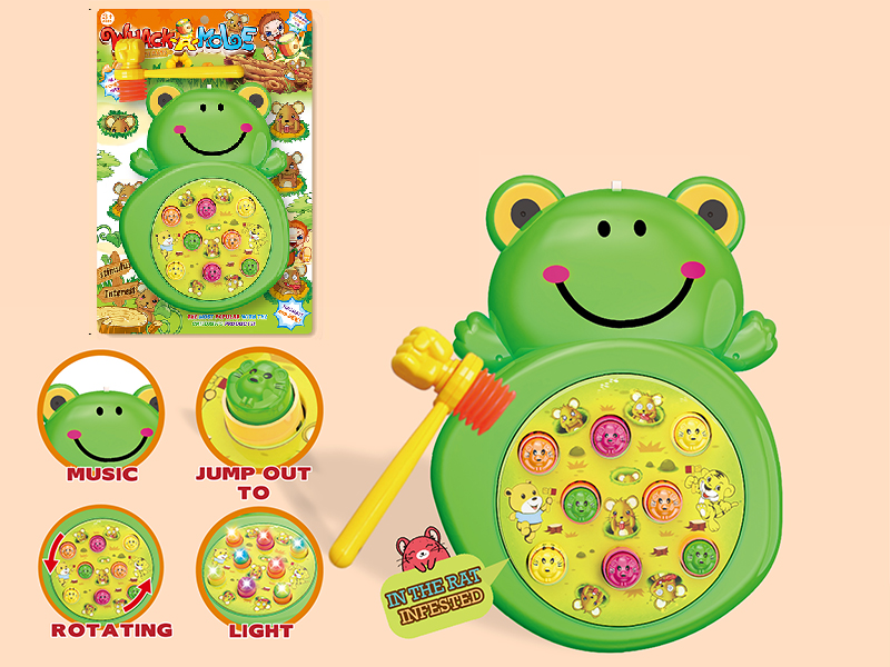 Frog Whack-A-Mole(Rotating/Lights/Music)