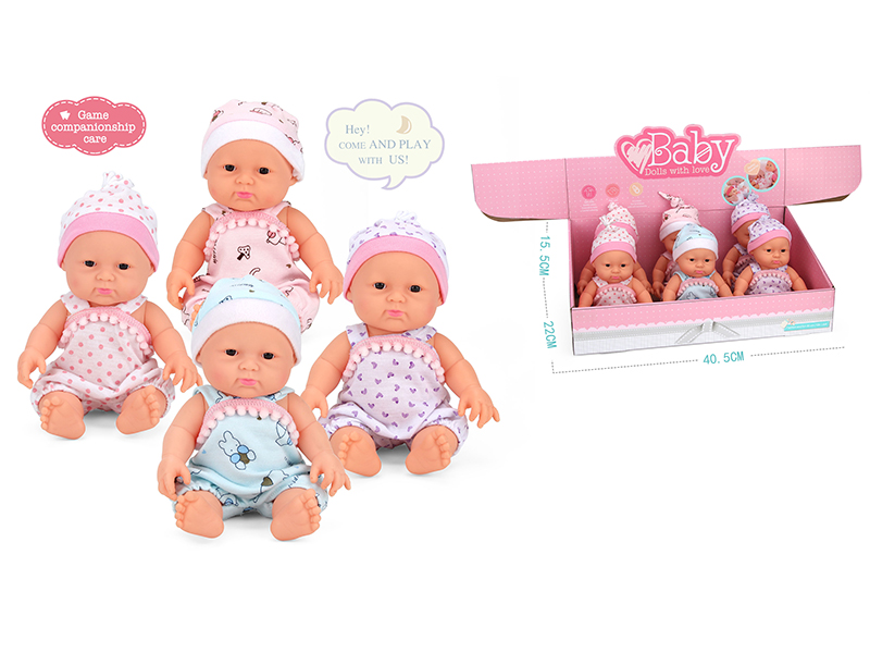 10 Inch Baby Doll 6PCS