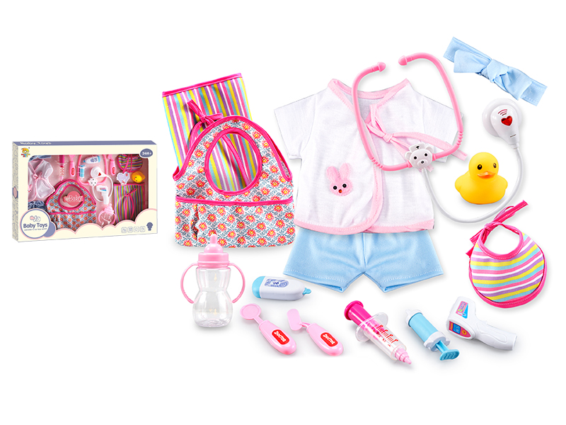 Doll Clothes + Doctor Toys With IC
