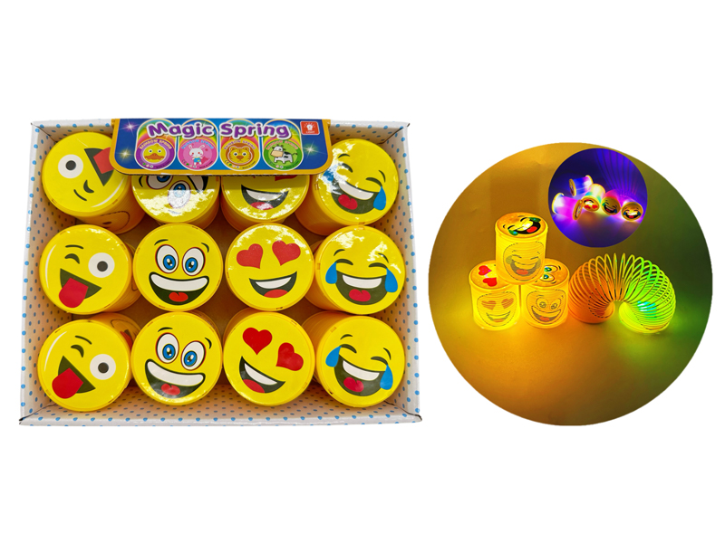 12PCS Expression Rainbow Circle With Light