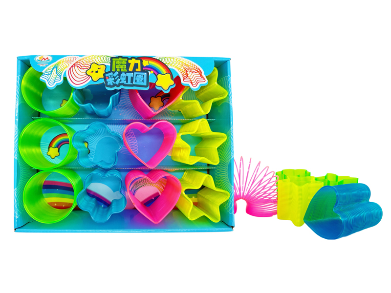 6.5 Transparent Anomaly Rainbow Circle 12PCS