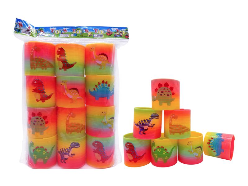 Dinosaur Rainbow Circle 12PCS