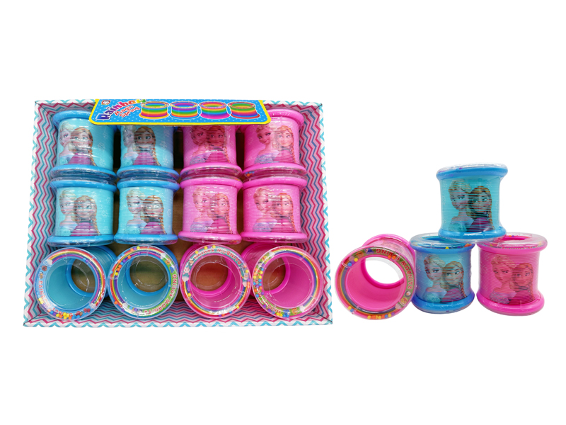 Ice And Snow Princess Rainbow Circle+Bracelet 12PCS