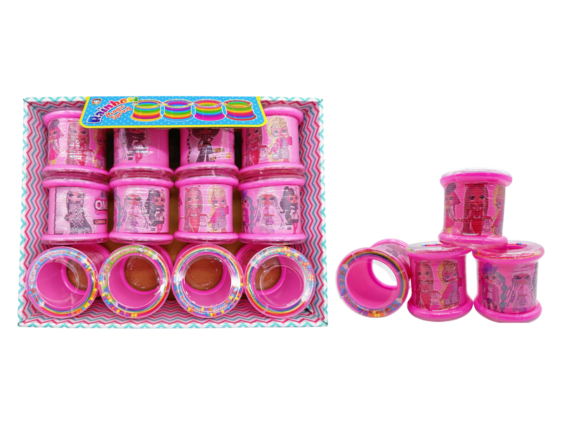 Surprise Doll Rainbow Circle+Bracelet 12PCS