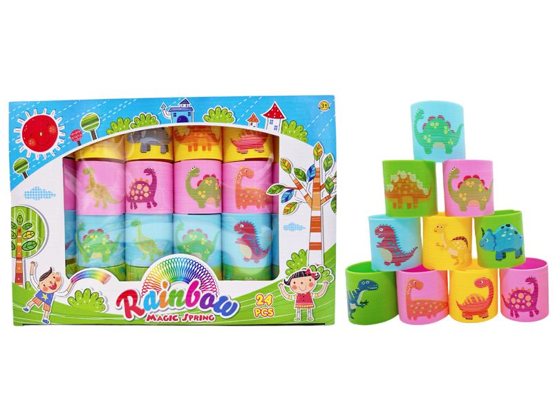 Dinosaur Rainbow Circle24PCS