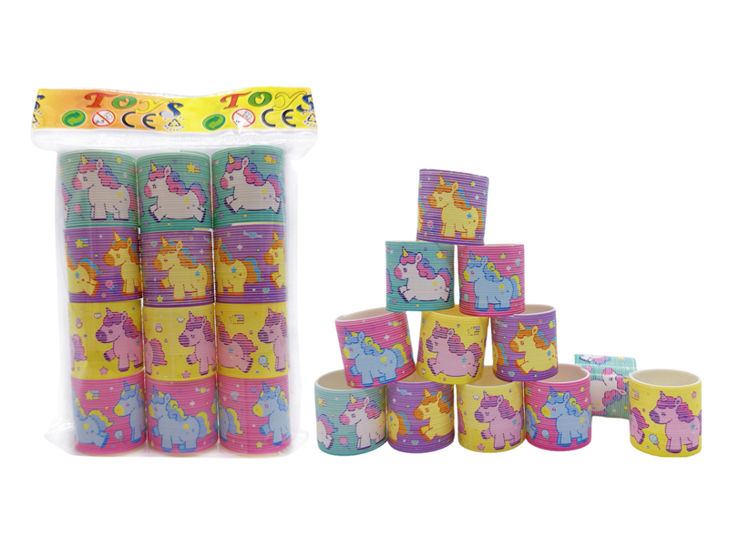 CartoonUnicorn Rainbow Circle 12PCS