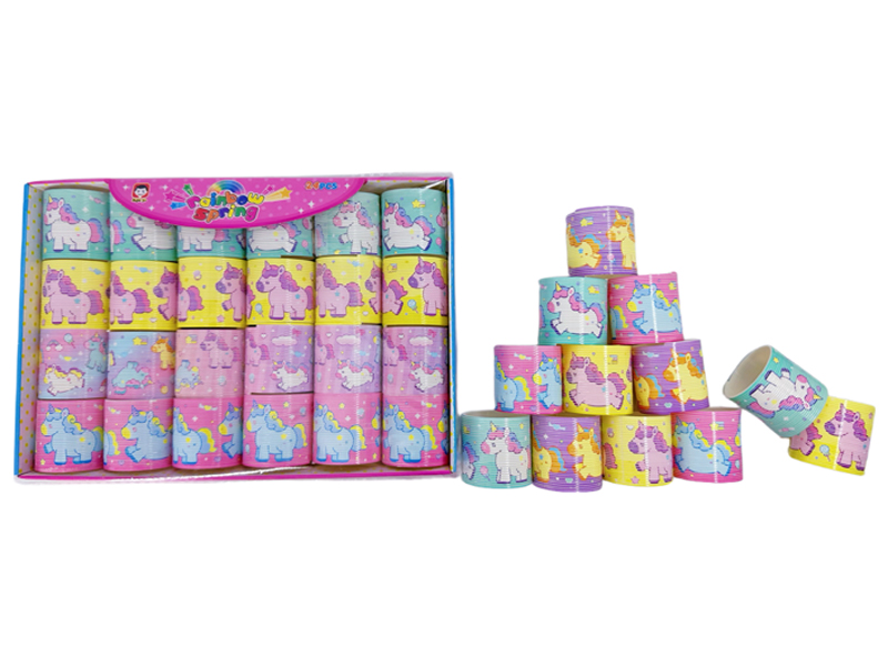 CartoonUnicorn Rainbow Circle24PCS