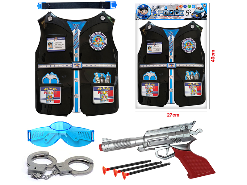 Soft Bullet Gun Police Set