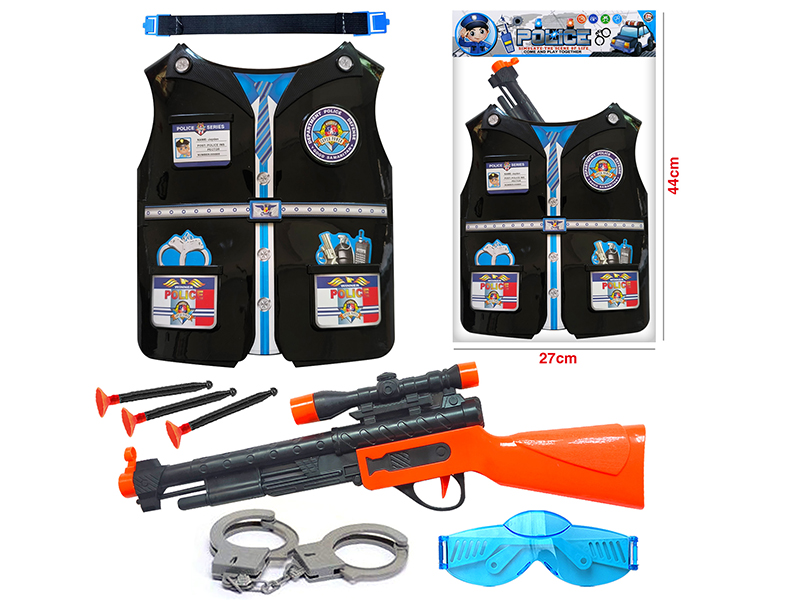 Soft Bullet Gun Police Set