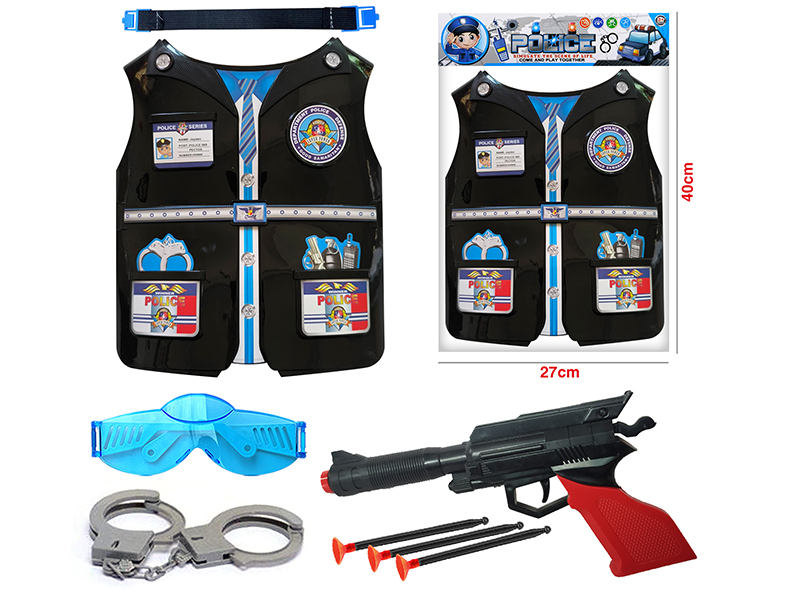 Soft Bullet Gun Police Set