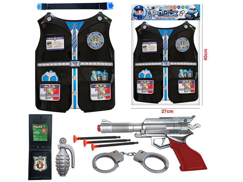 Soft Bullet Gun Police Set