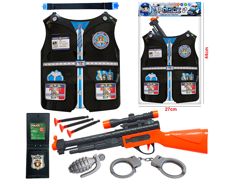 Soft Bullet Gun Police Set