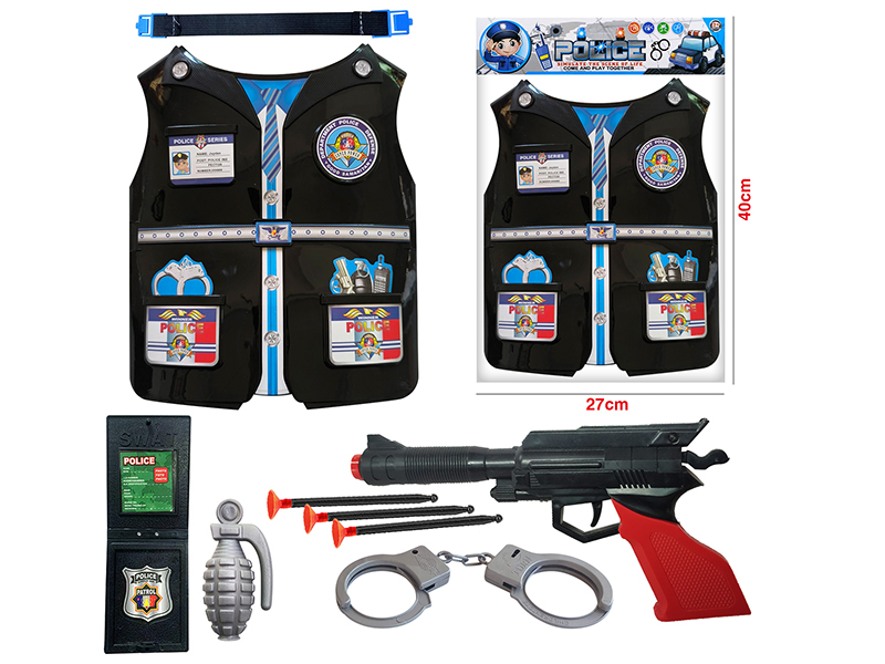 Soft Bullet Gun Police Set