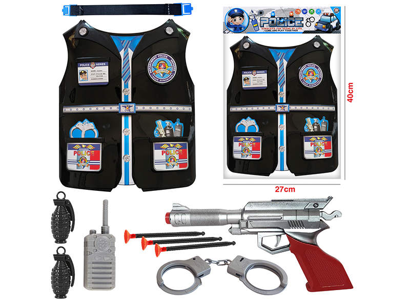 Soft Bullet Gun Police Set