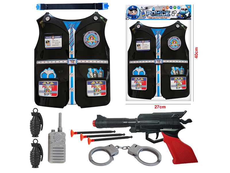 Soft Bullet Gun Police Set