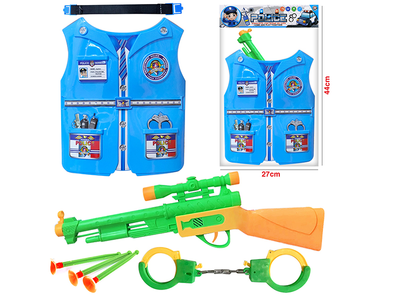 Soft Bullet Gun Police Set