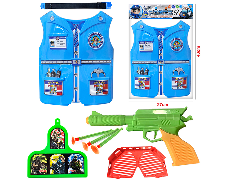 Soft Bullet Gun Police Set