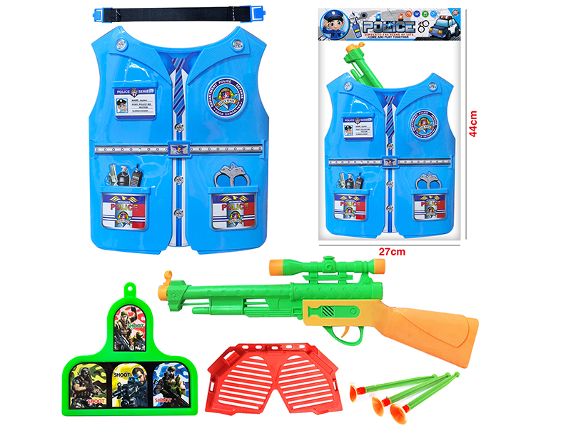 Soft Bullet Gun Police Set
