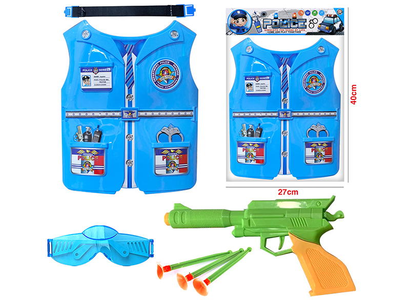 Soft Bullet Gun Police Set