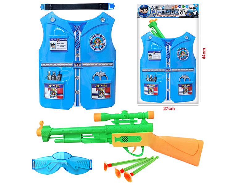 Soft Bullet Gun Police Set