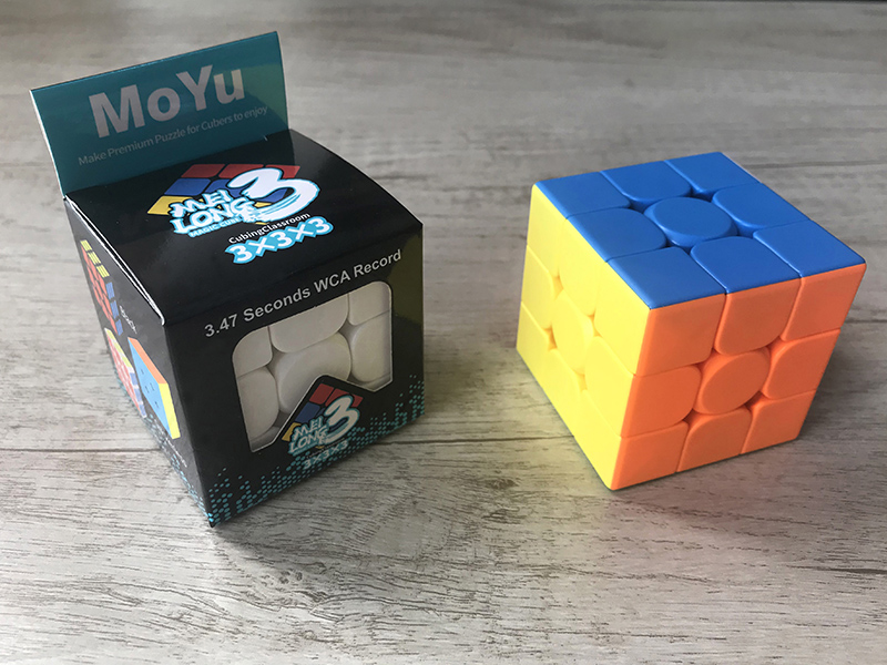 Third-Order Rubik's Cube(Multicolor)